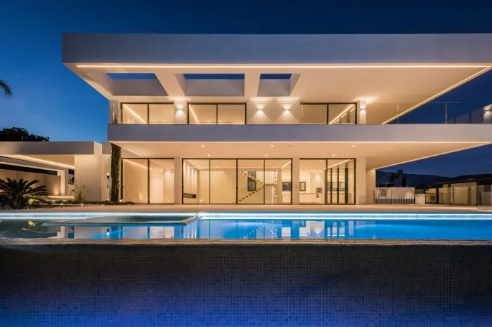 Villa en Los Flamingos: salón